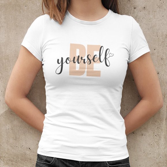 "Be Yourself" T Shirt - Picture 1 of 12